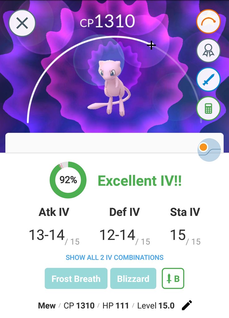 Mew - Mythical Quest completed 92, Alpha